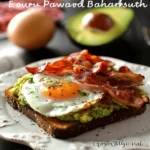 Avocado Toast with Bacon and Egg Jump to Recipe