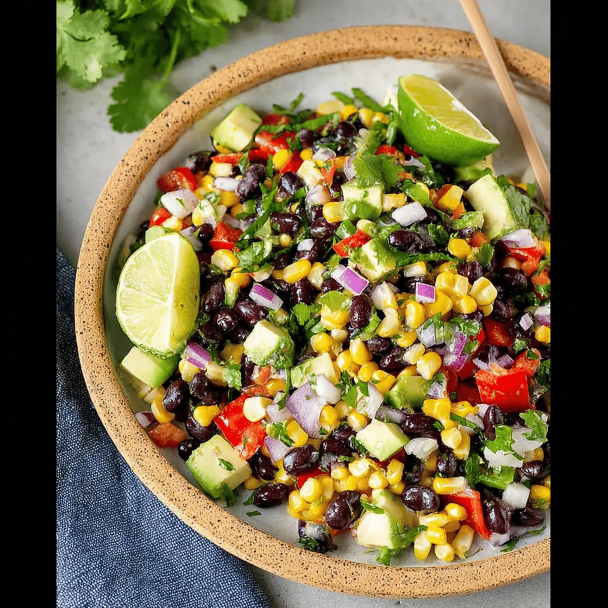 Black Bean and Corn Salad: The Best Fresh & Zesty Delight