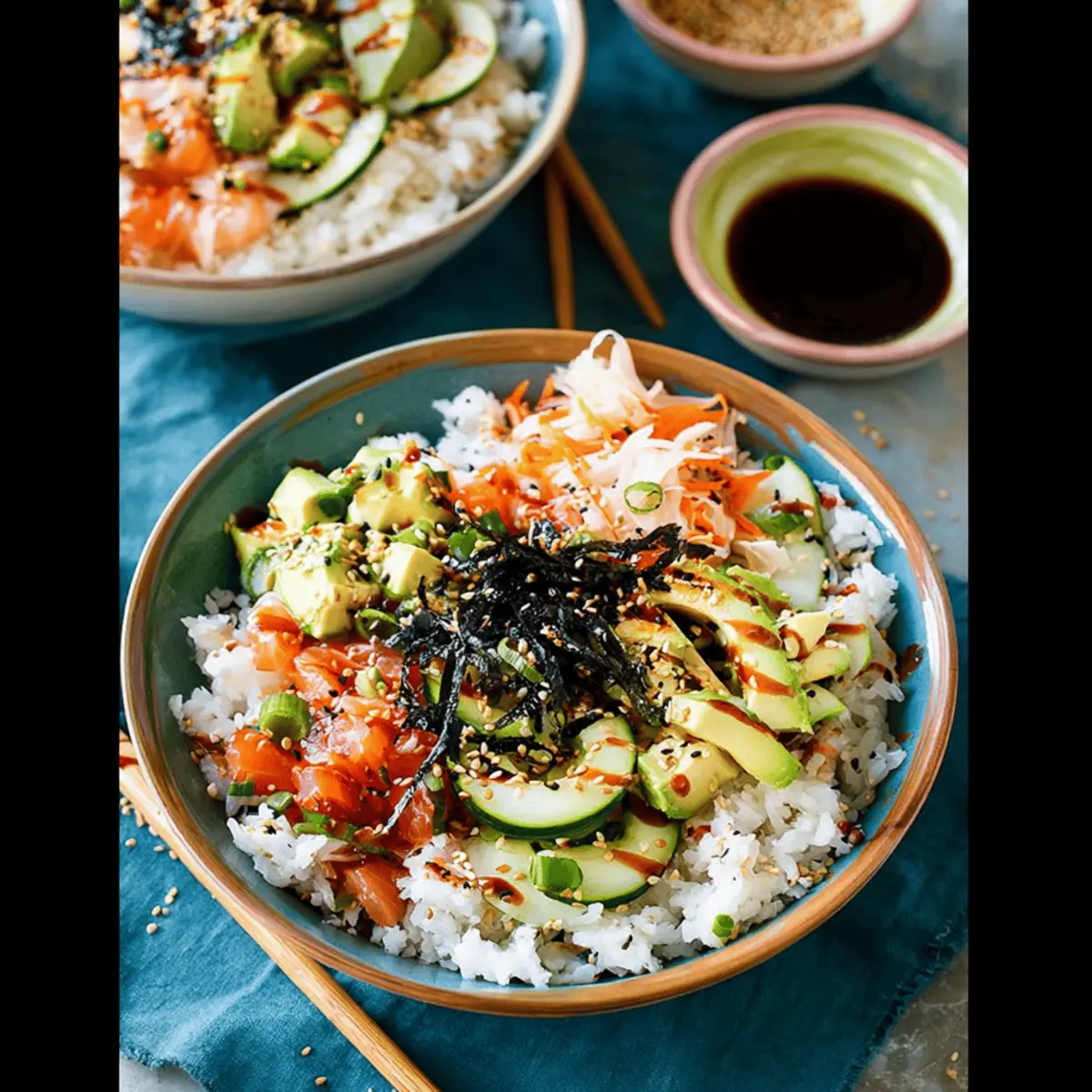 California Roll Sushi Bowls: Easy, Fresh, and Flavor-Packed!