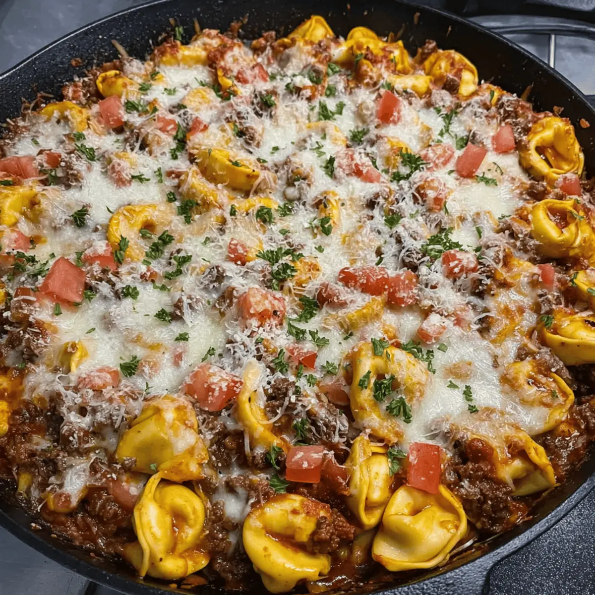 Cheesy Beef Enchilada Tortellini: Your New Indulgent Favorite