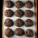 Chocolate Zucchini Drop Cookies