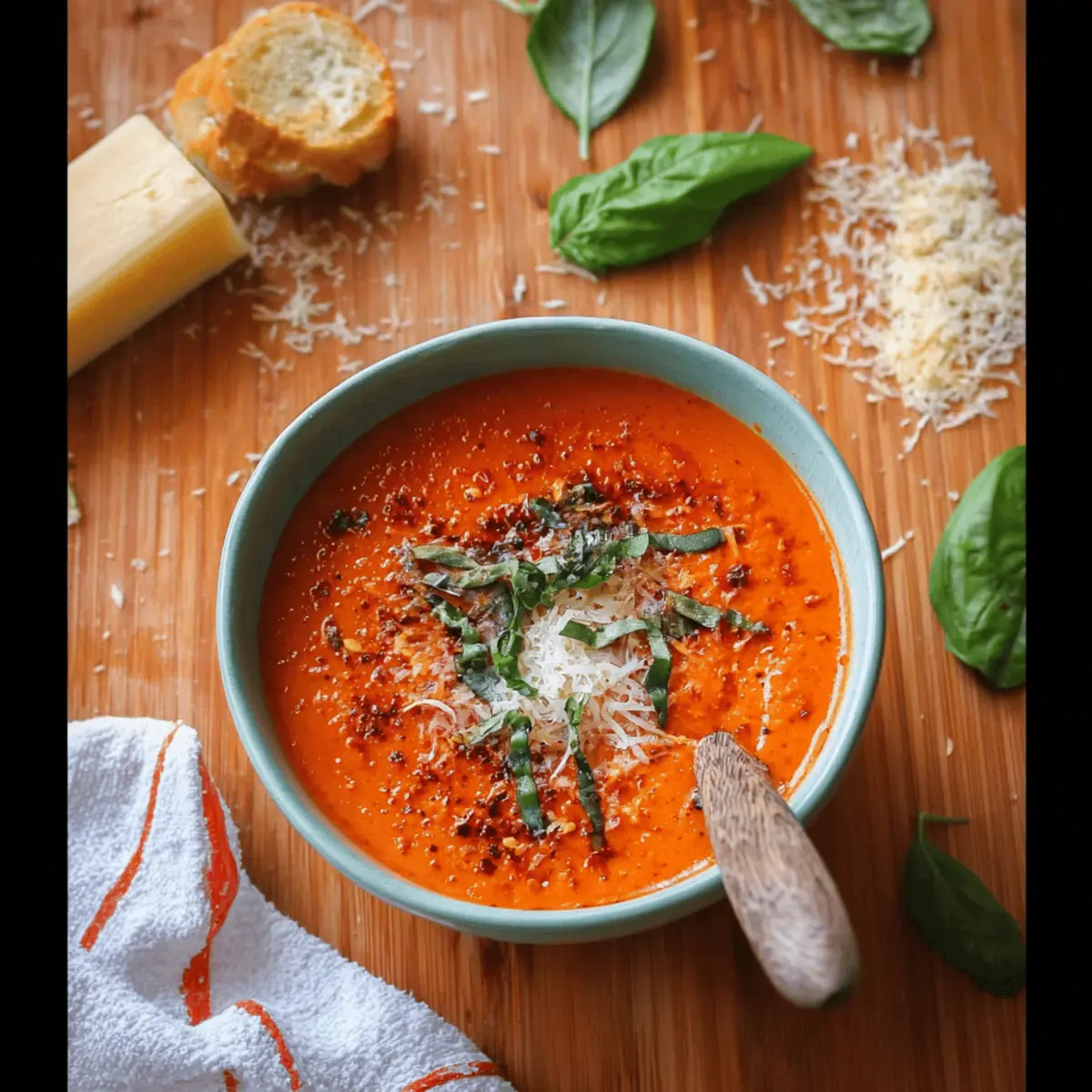 Creamy Tomato Basil Soup: The Best Cozy Comfort Bowl