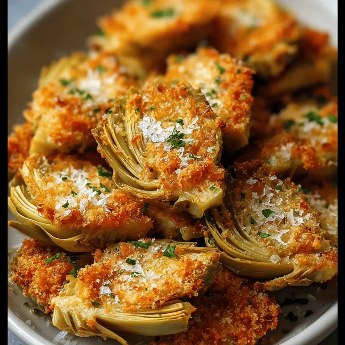 Crispy Parmesan Artichoke Hearts: Irresistibly Crunchy Delight