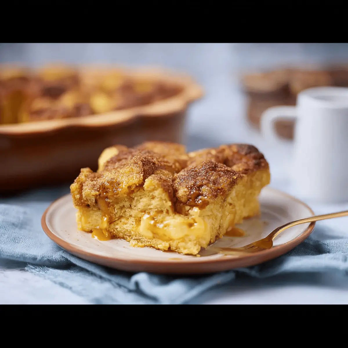 Easy Hawaiian Roll French Toast Casserole: Irresistibly Sweet!