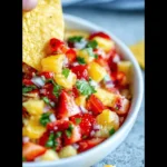 Easy Strawberry Pineapple Salsa Recipe