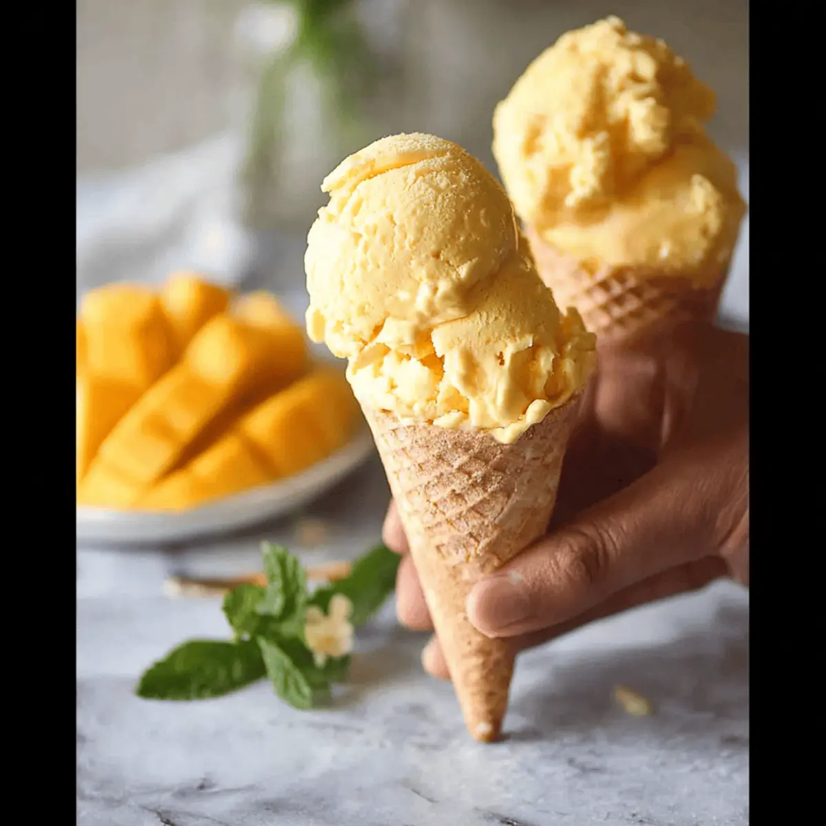 Homemade Mango Ice Cream Recipe: Creamy, Indulgent Bliss