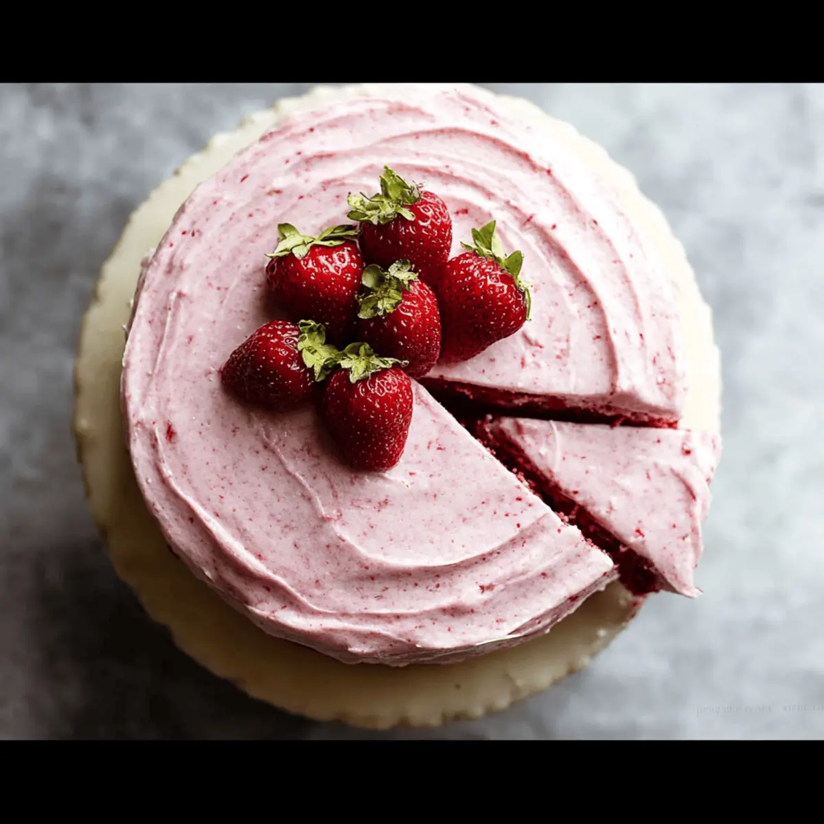 Homemade Strawberry Cake That’s Purely Irresistible