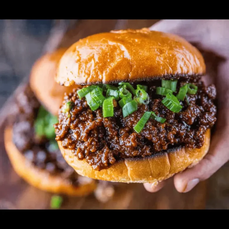 Korean Beef Sloppy Joes