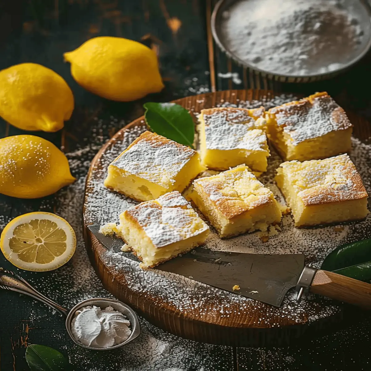 Magic Lemon Custard Cake: The Best Cozy Dessert Recipe