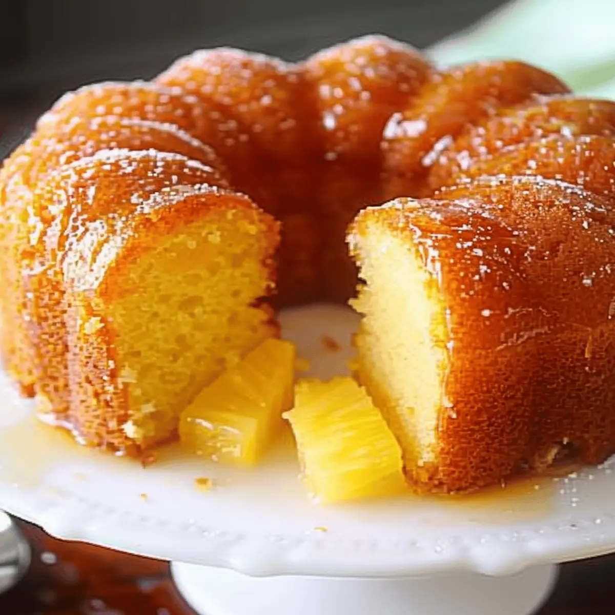 Pineapple Juice Cake: Moist, Zesty Bliss in Every Bite