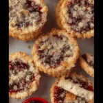 Raspberry Crumble Cookies