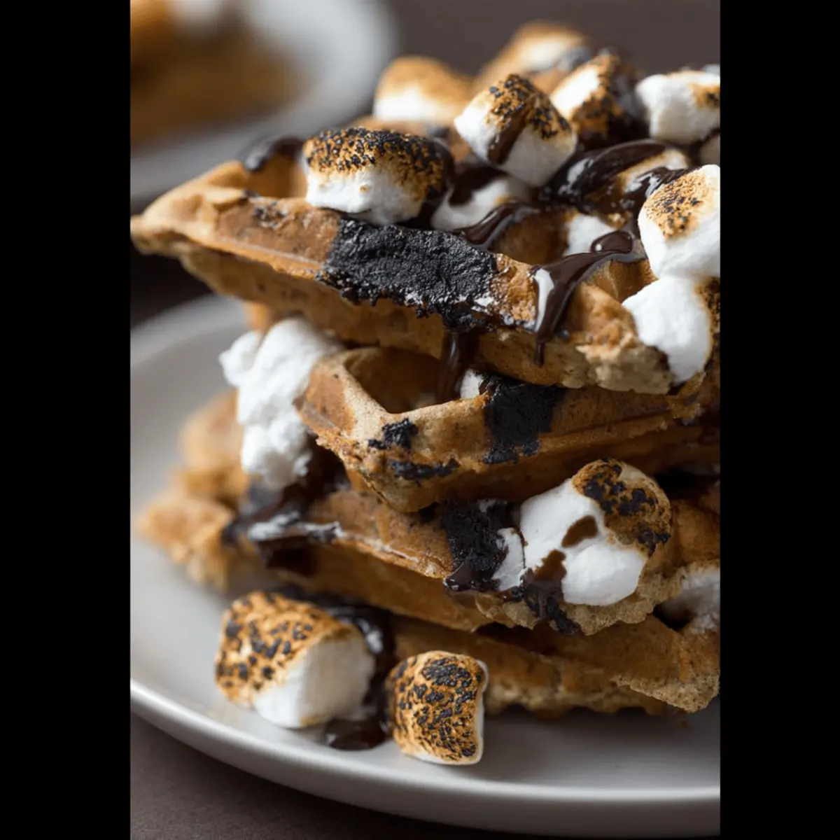 S’mores Waffles: Irresistibly Gooey Treats for Cozy Mornings