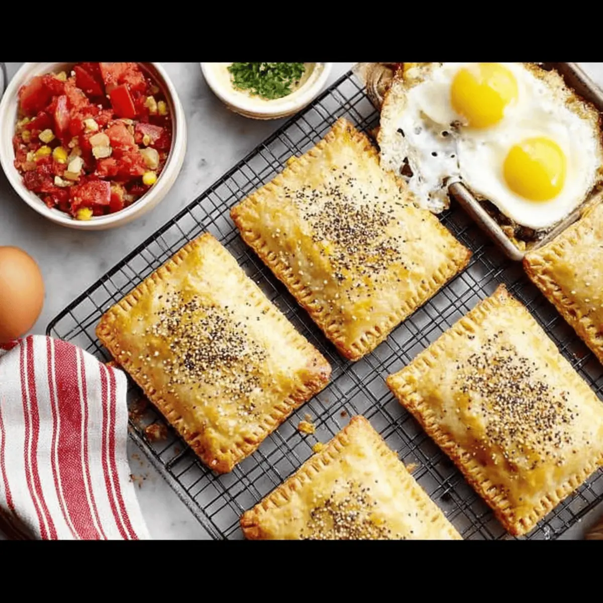 Savory Breakfast Pop Tarts: Easy Homemade Flavor Explosions