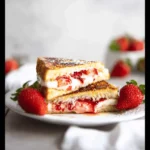 Strawberry Cream Cheese Stuffed French Toast