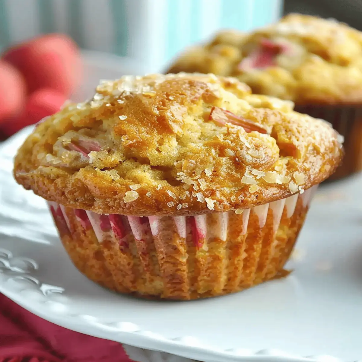 Aunt Norma’s Rhubarb Muffins: Irresistibly Sweet & Tart Delights