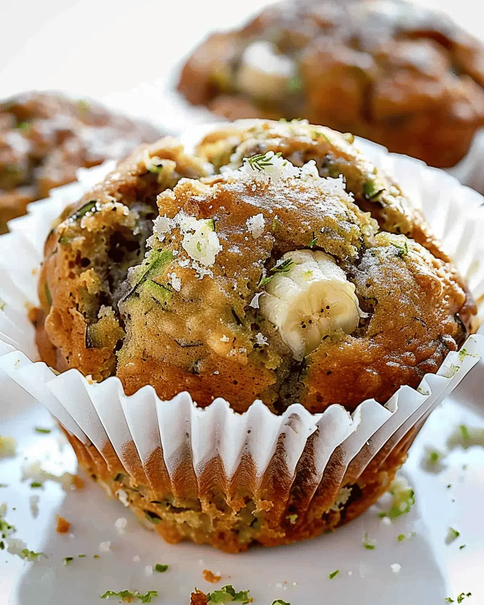 Banana Zucchini Muffins: Easy & Delicious for Your Family