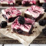 Blackberry Cheesecake Brownies