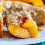 Brown Sugar Peach Cake