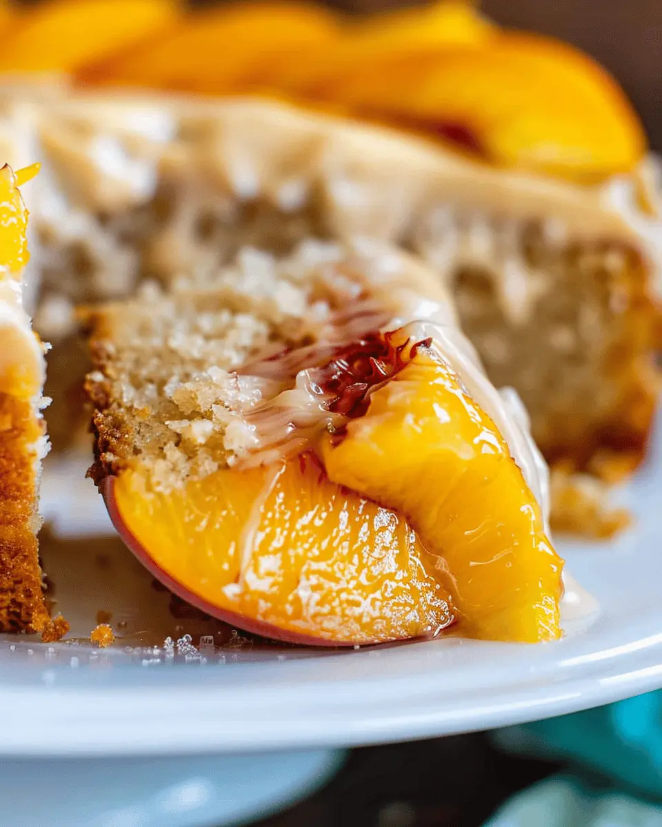 Brown Sugar Peach Cake: The Best Homemade Summer Delight