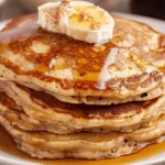 Buttermilk Pancakes with Vanilla and Cinnamon