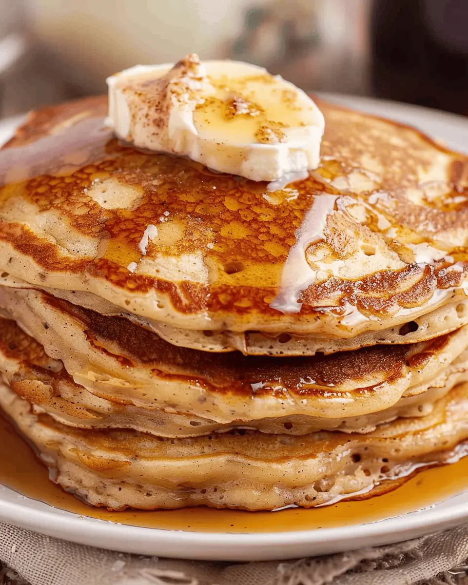 Buttermilk Pancakes with Vanilla and Cinnamon