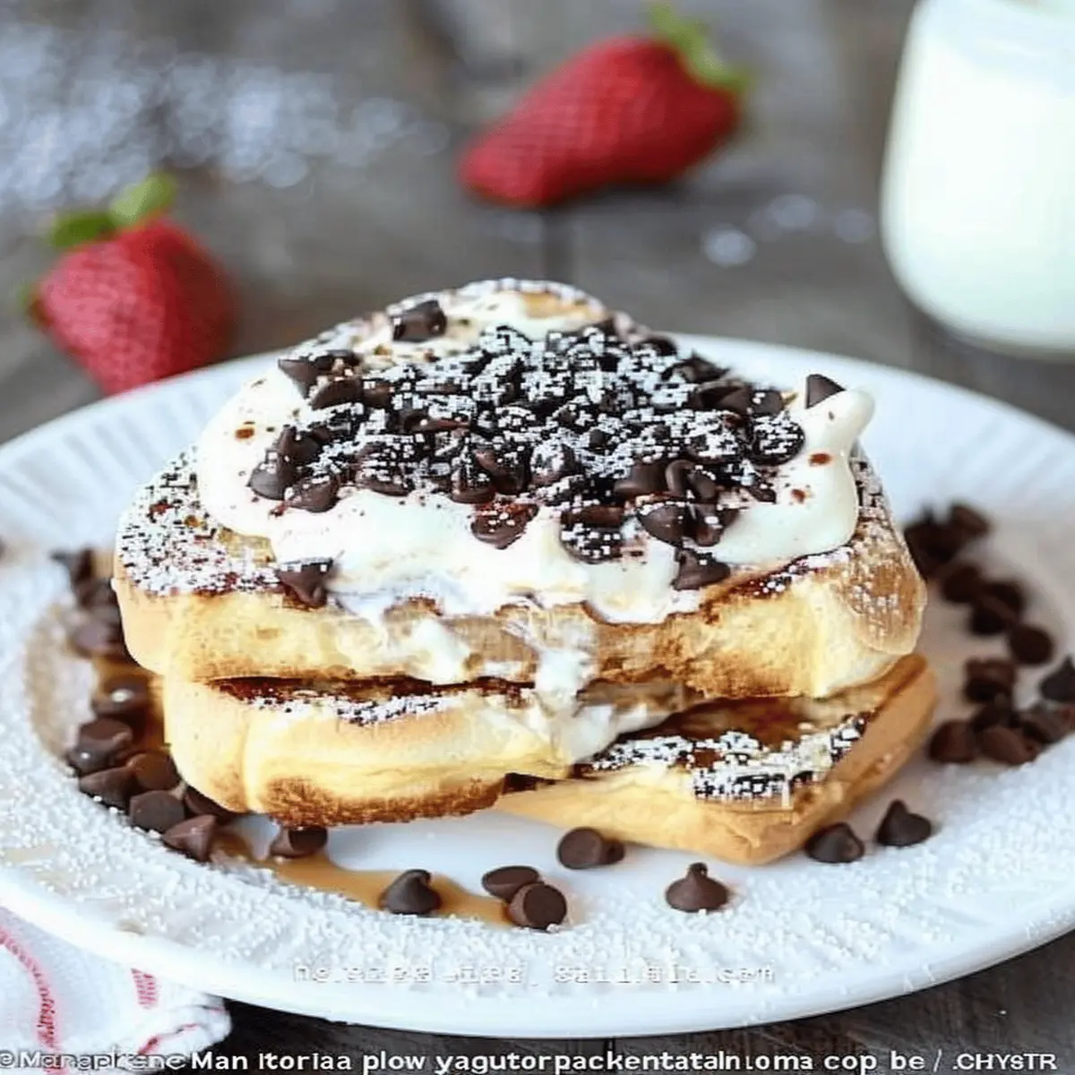 Cannoli Stuffed French Toast: Indulgent Morning Delight