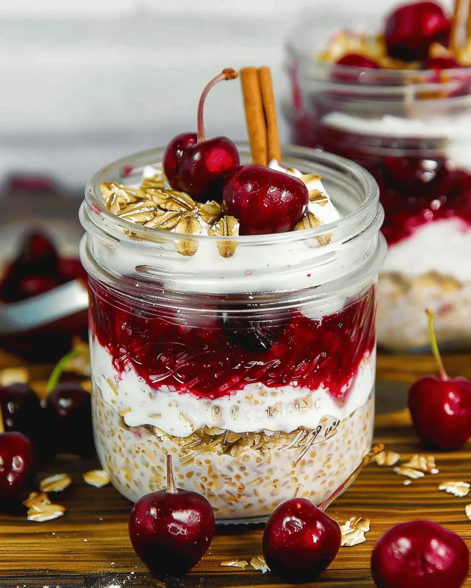 Cherry Overnight Oats