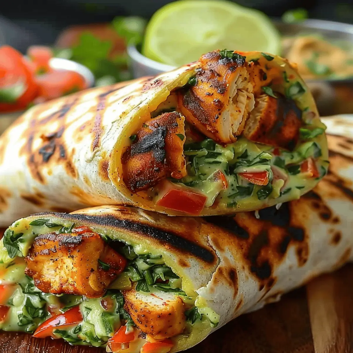 Chipotle Ranch Grilled Chicken Burrito: Juicy Flavor Explosion