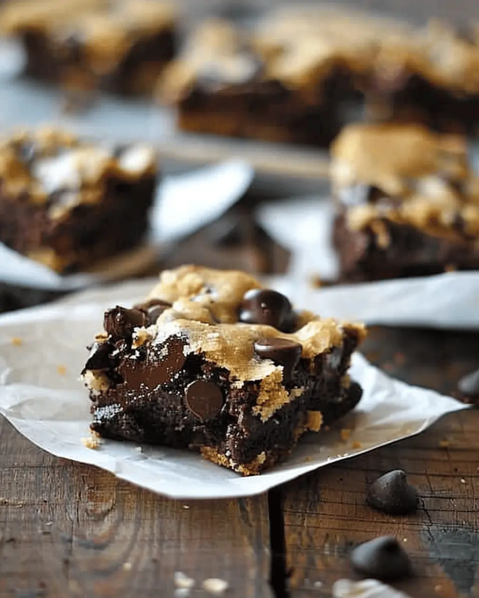 Chocolate Chip Cookie Brownies: The Ultimate Indulgent Treat