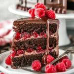 Chocolate Raspberry Layer Cake
