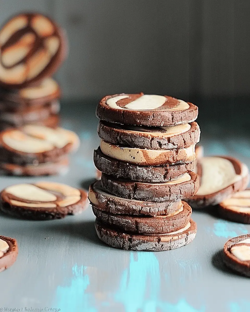 Chocolate Vanilla Swirl Icebox Cookies: The Best Easy Treat for Everyone