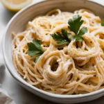 Creamy Lemon Garlic Pasta