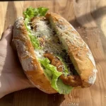 Crunchy Chicken Caesar Sandwich