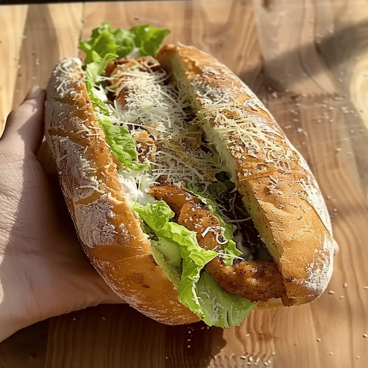 Crunchy Chicken Caesar Sandwich: A Simple, Irresistible Delight