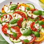 Cucumber Caprese Salad