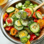 Cucumber and Bell Pepper Salad