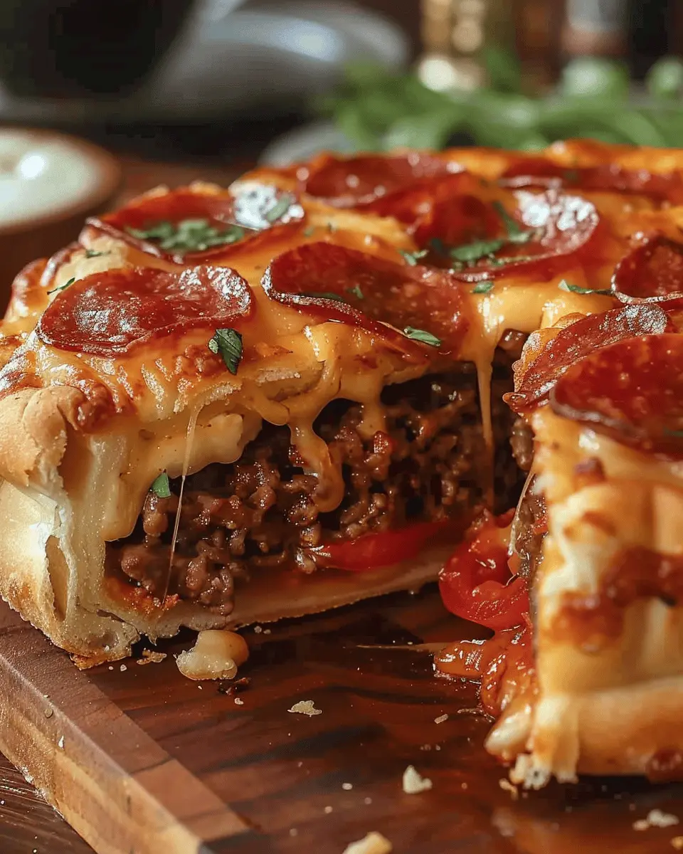 Deep Hamburger Delight: Juicy Layers of Flavor Awaits!