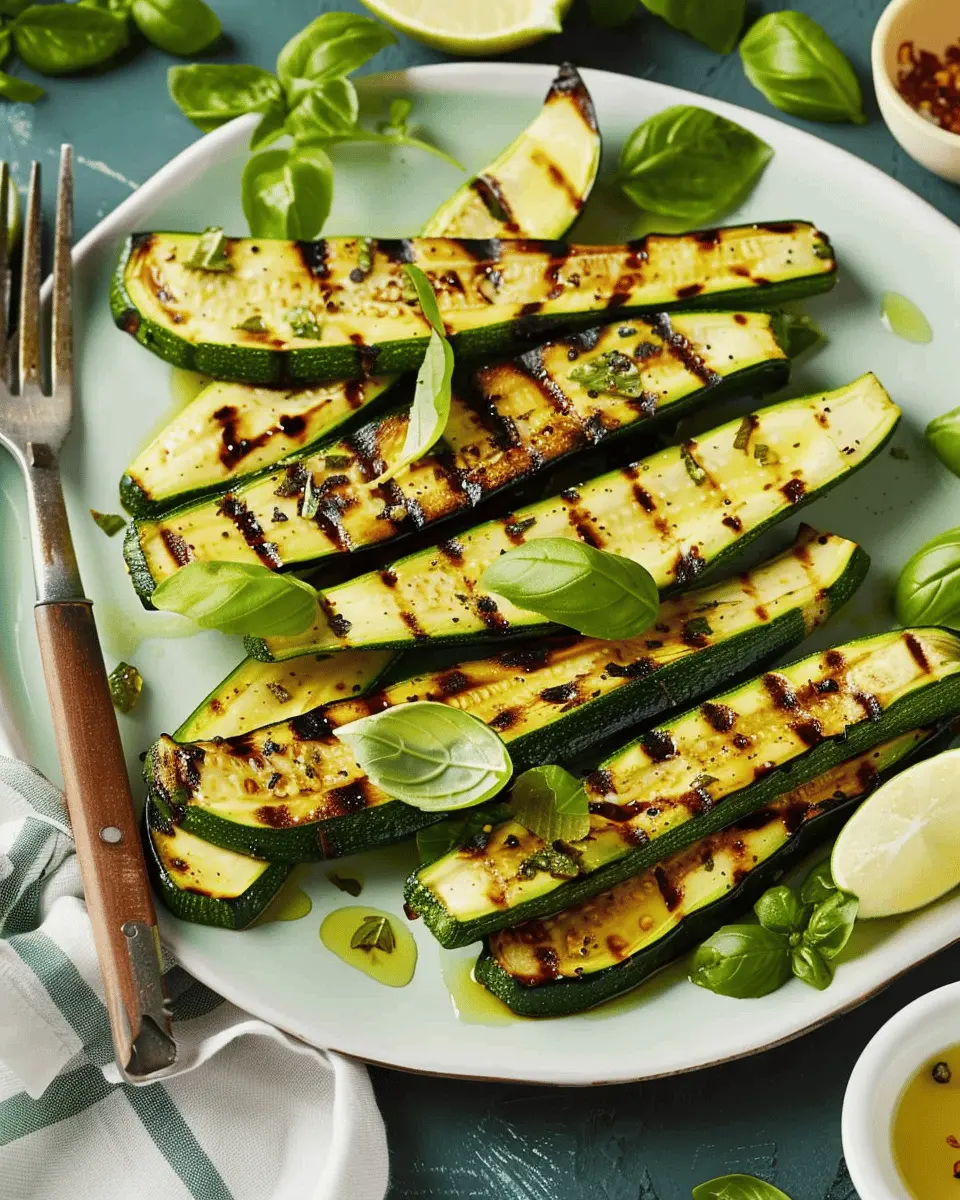 Grilled Zucchini: The Easy, Flavorful Side Everyone Will Love
