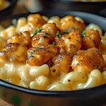Honey Pepper Chicken Mac and Cheese