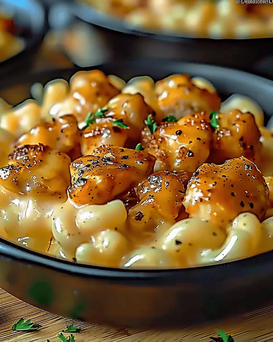 Honey Pepper Chicken Mac and Cheese: Indulgent Comfort Bliss