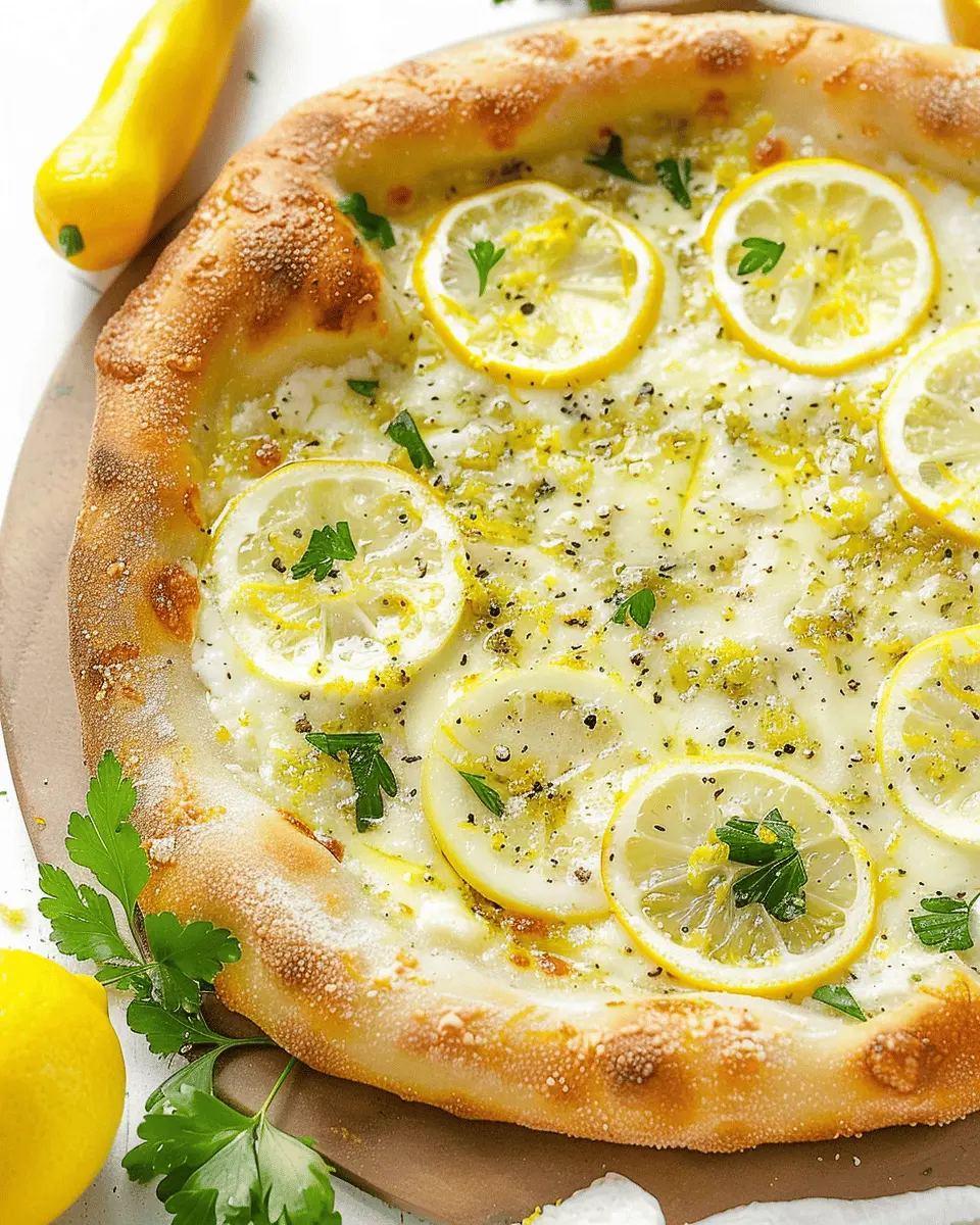 Lemon Pizza