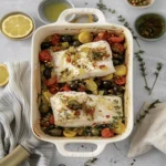 Mediterranean Fish Bake