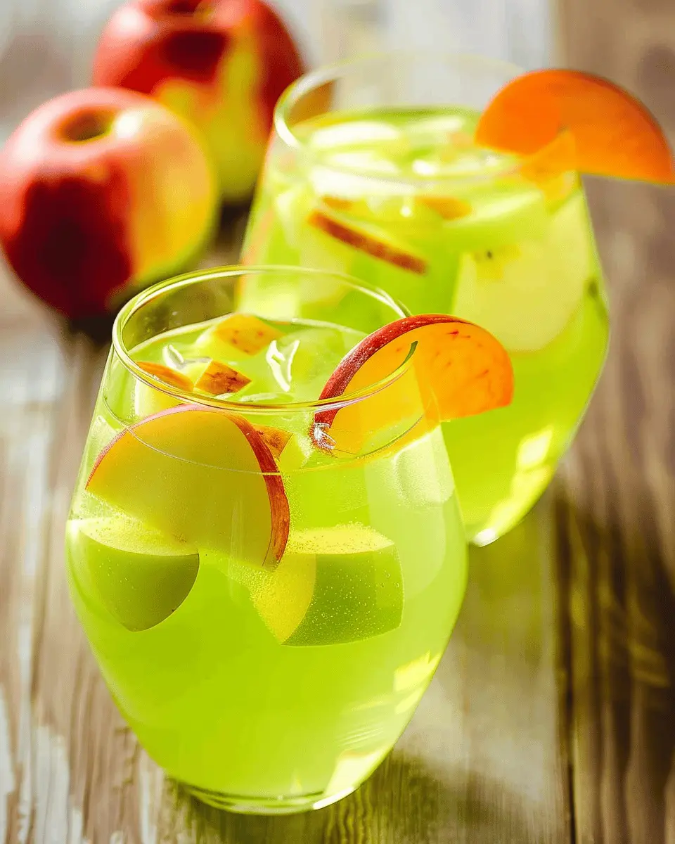 Olive Garden Green Apple Sangria