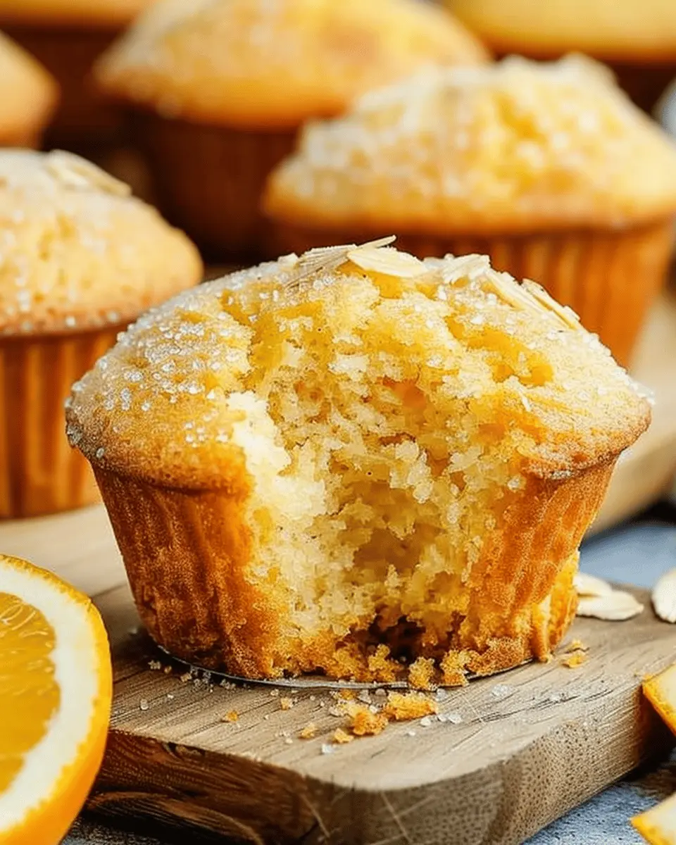Outrageously Good Orange Muffins