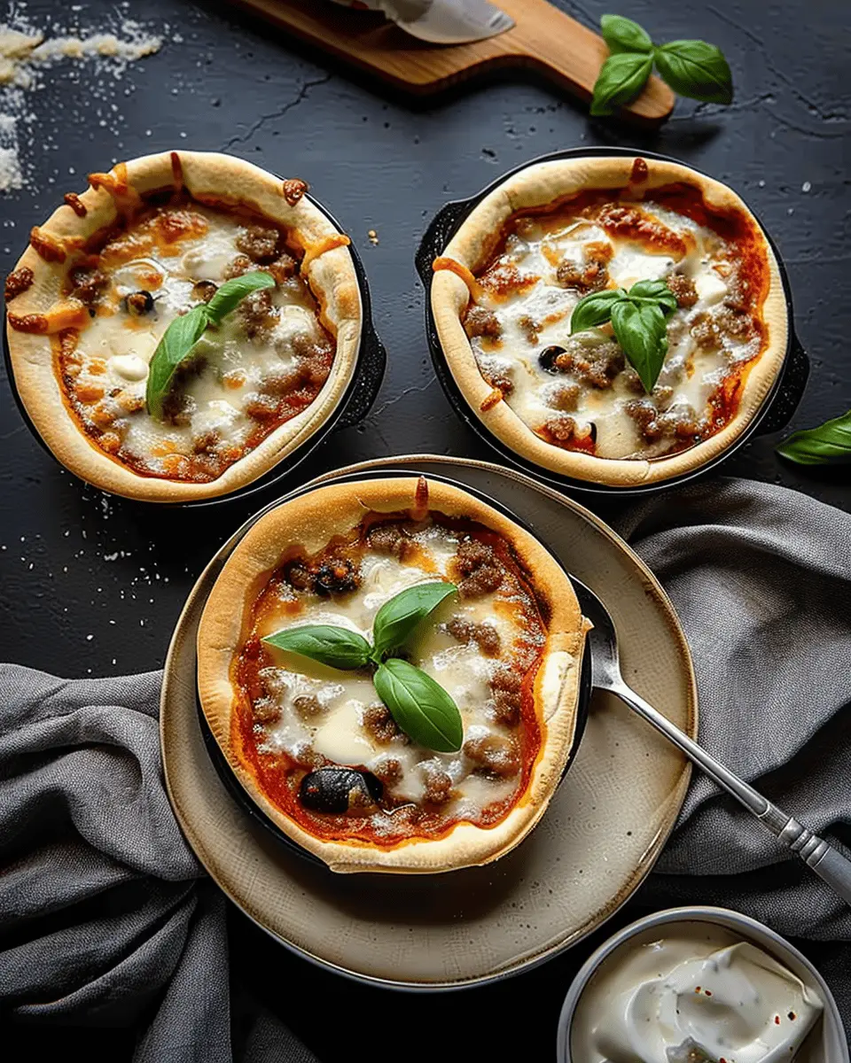 Pizza Pot Pies: The Ultimate Cozy Comfort Food Delight