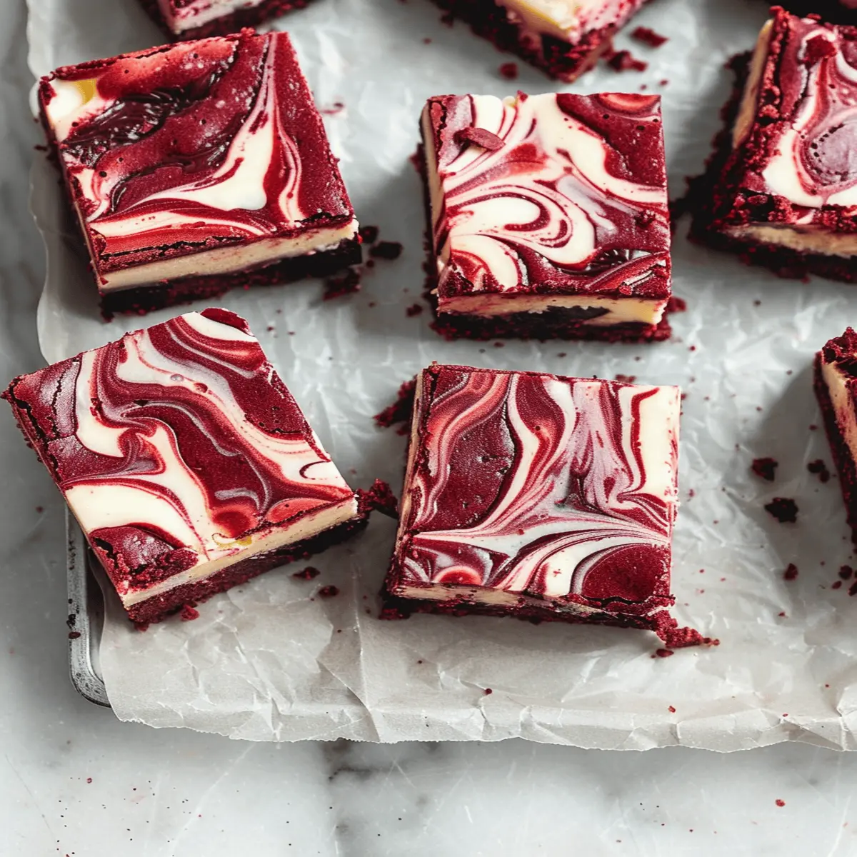 Red Velvet Cheesecake Brownies: Indulgently Rich & Irresistible