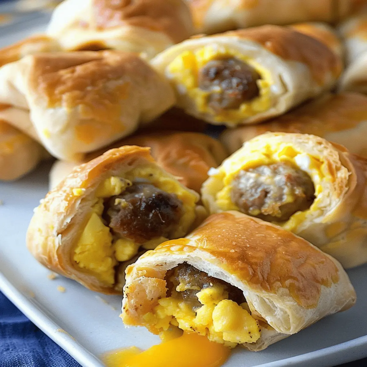 Sausage and Egg Roll Ups: Easy Bites for a Delicious Morning