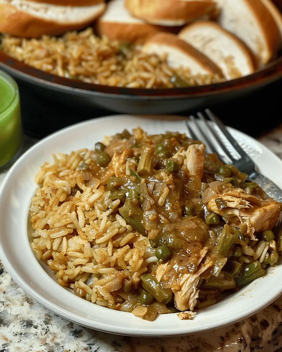 Smothered Chicken and Rice: Irresistibly Comforting Delight