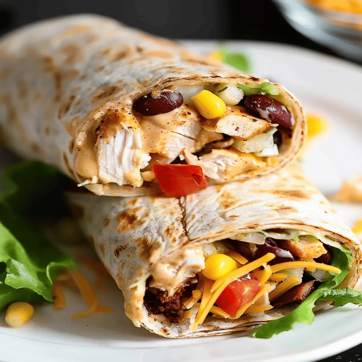 Spicy Chipotle Chicken Wrap: Easy, Flavor-Packed Delight!