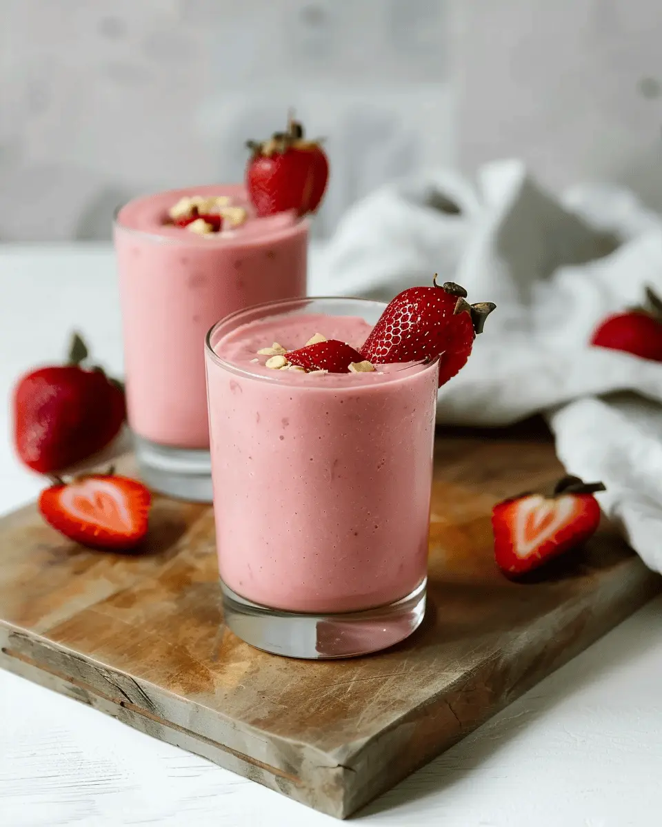 Strawberry Banana Smoothie